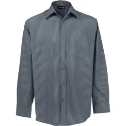 Mens Quest Lounge Long Sleeve GreyWhite